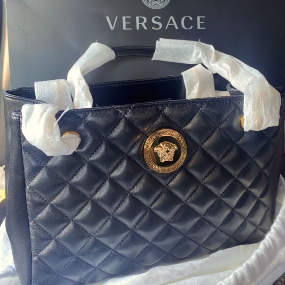 Versace Nappa Medusa Tote Bag